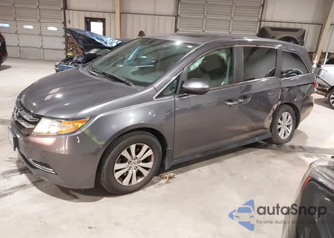 2015 Honda Odyssey Ex-L из США, поврежденный, VIN 5FNRL5H62FB125922